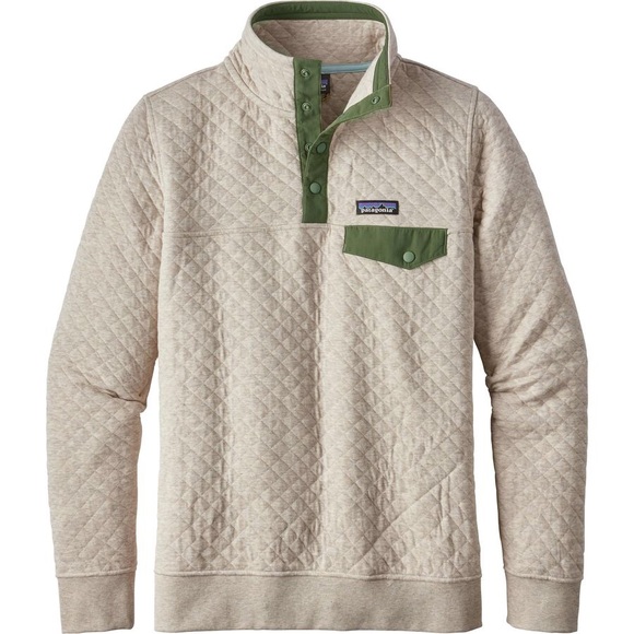 Patagonia Tops - PATAGONIA Organic Cotton Snap-T Quilted Pullover